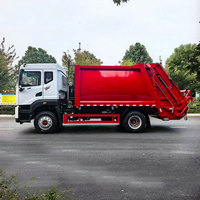 Camion de ramassage des déchets Dongfeng 4x2 15 m³ à chargement arrière de 12 tonnes, prix usine, pour la collecte des ordures urbaines