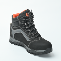 Bottes de sécurité pour hommes à embout d'acier, anti-perforation, anti-écrasement, antidérapantes, pour travaux industriels et de construction
