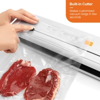 Machine à sceller sous vide électrique portable 220V pour usage domestique, scelleuse de sacs pour aliments, pour usage domestique