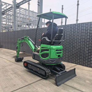 Mini Excavadora de 2 Toneladas con Certificación CE, Excavadora Compacta Pequeña con Brazo Giratorio Lateral, Ideal para Espacios Reducidos, Envío Gratuito - Product Image 6