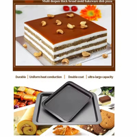 Plaque de cuisson antiadhésive de qualité alimentaire, facile à nettoyer, durable, en acier au carbone, pour la cuisson à la maison, vente en gros