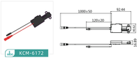Gibo-KCM-6172-R Keran Inframerah Induktif Sensor Ganda DC 6VSensor Keran Otomatis Sensor