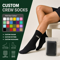 Chaussettes de sport de luxe pour hommes, logo jacquard, design respirant, chaussettes de sport en coton imprimées pour la course à pied, chaussettes athlétiques de marque, chaussettes personnalisées