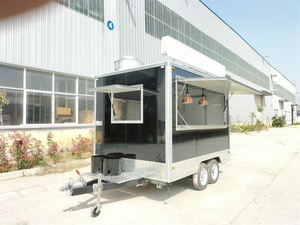 Camion de restauration mobile de petite taille / Remorque alimentaire entièrement équipée / Chariot alimentaire personnalisé pour la restauration rapide et les glaces - Product Image 6