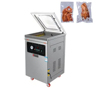 Stainless Steel Single Room Vacuum Packer Meat Vegetable Rice Potato Chips Food Vacuum Packing Machine