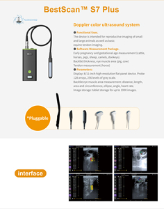 Tốt nhất <span class=keywords><strong>scan</strong></span> S7 cộng với Trans trực tràng siêu âm DOPPLER Màu Dụng cụ thú y tái sử dụng máy siêu âm đầu dò cho <span class=keywords><strong>b</strong></span>ò và ngự<span class=keywords><strong>a</strong></span> sử dụng - Product Image 6