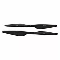 Hélice en fibre de carbone intégrée monobloc brillante T-MOTOR série G 18-40 pouces CW CCW 2 pales CF
