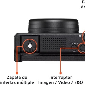 Lente para Cámara ZV-1 II Full Frame con Interfaz EF - Material de Aluminio Negro para Creadores de Contenido y Vloggers - Product Image 6