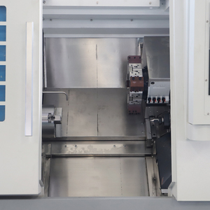 Độ chính xác cao duy nhất trục chính <span class=keywords><strong>CNC</strong></span> chuyển Trung tâm nặng cắt phay hợp chất tiện với fanuc Hệ thống lõi thành phần động cơ - Product Image 6