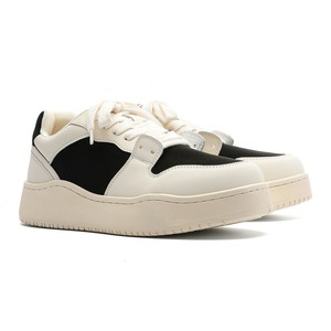 Zapatillas de diseño original de talla pequeña, unisex, para las cuatro estaciones, con suela gruesa y efecto de aumento de altura. Zapatillas blancas de moda. - Product Image 5