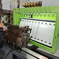 12PSB 7.5 kw 11 kw 15kw banc d'essai de pompe d'injection de carburant diesel/machine d'étalonnage de pompe