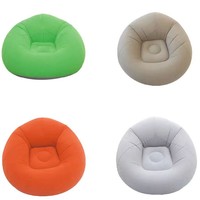 Canapé gonflable sphérique moderne et minimaliste transfrontalier, une place, en PVC floqué, pliable, type pouf chaise longue