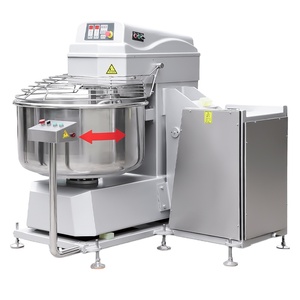 Machine à pétrir la pâte à farine, 100Kg, 300Kg, 500 Ltr, 500Kg, grande capacité, pain, Piza, mélangeur en spirale, pétrissage Commercial, équipement de boulangerie