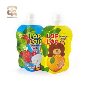บรรจุภัณฑ์แบบซองตั้งได้ PET PE ย่อยสลายได้เอง ปรับแต่งได้ สำหรับน้ำผลไม้ น้ำแร่ สลัด เค้ก วอดก้า วิสกี้ พิมพ์กราเวียร์ กันความชื้น - Product Image 1