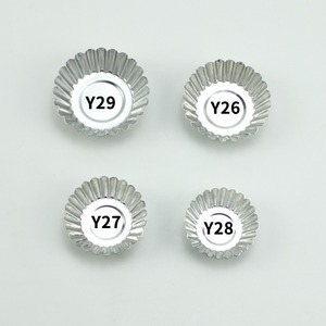 Egg Tart Mold Aluminum Chrysanthemum <b>Cup</b> Baking Utensil For Cake Pudding <b>Steamed</b> Dessert Mold - Product Image 3
