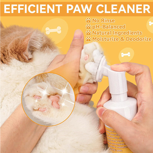 Senza acqua zampa per animali domestici schiuma detergente con asciugamano senza risciacquo zampa di cane detergente per cani e gatti - Product Image 3