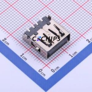 905-761A2022S10203 USB Connector SMD Connector ( Connector Type: Type-A )( Protocol Standard: USB 2.0 )( Gender: Female ) - Product Image 1