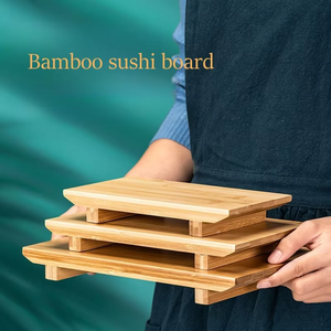 Tablero de sushi de bambú Herramientas de sushi esenciales para la comida japonesa perfecta - Product Image 4