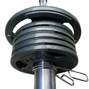 Set di Piastre per Bilanciere in Ghisa Verniciata a Foro Largo 20100 kg, <span class=keywords><strong>Kit</strong></span> Attrezzatura Fitness per Sollevamento Pesi Domestico per lo Sviluppo Muscolare - Product Image 1