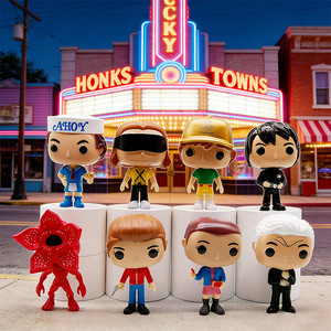 Nouvelle figurine de collection <span class=keywords><strong>POP</strong></span> Stranger Things, série mixte, modèle de poupée de dessin animé Steve, fleur mangeuse d'hommes, boîte aveugle - Product Image 1