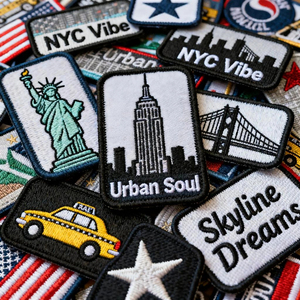 Sản Phẩm Mới 2025 Tùy Chỉnh Đầy Màu Sắc Khuyến Mại Thêu Vá Dễ Thương Phim Hoạt Hình Sắt Trên Dệt Quần Áo Thêu Các Bản Vá Lỗi Huy Hiệu - Product Image 4