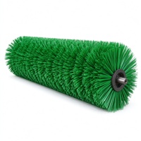 Brosse à neige robuste à poils en nylon résistants à l'usure, brosse de remplacement pour balayeuse à neige rotative pour machine à déneiger les routes