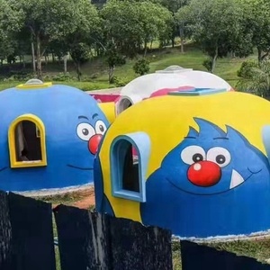 Abri de jardin en acier pour brosses, avec structure de toit en treillis, usage personnel en extérieur, 6 en 1, pour le toilettage, le massage, le levage, demi-abri pour <span class=keywords><strong>voiture</strong></span> - Product Image 6