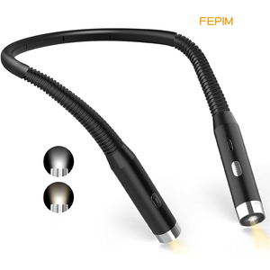 Ý tưởng sản phẩm mới 2025 xách tay có thể sạc lại cổ cuốn sách ánh sáng LED Đèn đọc sách cho phòng khách cắm trại nhà để xe - Product Image 1