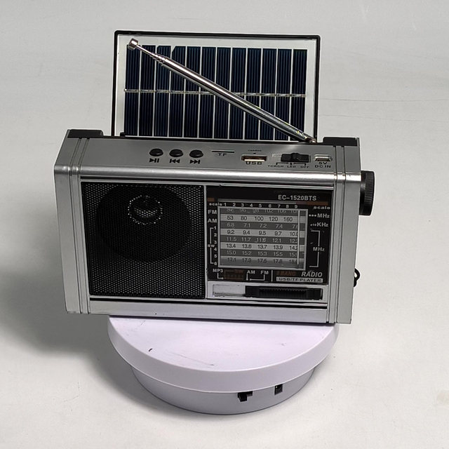 Manufacturer Direct Sales Foreign Trade Multi-band FM TF Card Radio LED Light Wireless BT USB