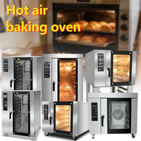 Four à pâtisserie commercial HELAXEN en acier inoxydable - Électrique/Gaz, haute efficacité, haute productivité, facile à utiliser pour
