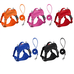 YG-8010 <span class=keywords><strong>Harness</strong></span> <span class=keywords><strong>Vest</strong></span> Anjing Berbahan Nylon, Empuk, dan Bernapas untuk Dada dan Punggung Anak Anjing - Product Image 1
