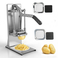 Amz Hot Fruit & Groente Multifunctionele Handmatige Snijmachine Aardappelchips Maker Commerciële Keukenhulp
