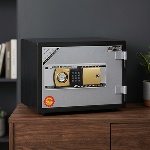 Coffre-fort domestique YNS-35E Mini Steel Safe – Design compact et attrayant ; pratique pour une utilisation à domicile ; garantit une sécurité optimale. - Product Image 3