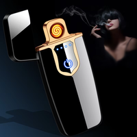Dericsson empreinte digitale écran tactile briquet électrique USB Rechargeable allume-cigare électronique cadeau LOGO personnalisé Service
