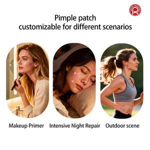 36 Hydrocolloïde Acnepleisters 8mm/12mm Olievrij & Geurvrij voor alle huidtypen, puistjesverwijdering, make-upset - Product Image 2