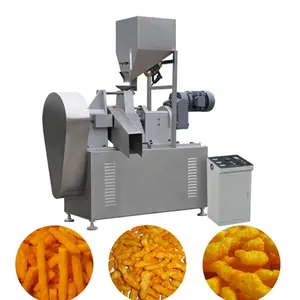 Máquina de extrusora de queijo da vara frita do parafuso 2023 popular, equipamento de processamento da linha