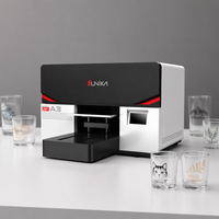 Printer UV dengan Sirkulasi Tinta Putih Otomatis untuk Mencetak pada Casing Ponsel, Cangkir, dan Pulpen