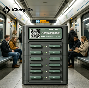 Batterie de charge rapide pour smartphones, 12 emplacements, spécialement conçue pour l'Afrique, personnalisable - Product Image 3