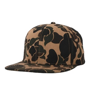 Haute Qualité Non Structuré Noir Rétro Camo Snapback Cap 6 Panneau Chapeau Personnalisé Brodé Gorras Hommes En Gros Casquettes De Camionneur - Product Image 1