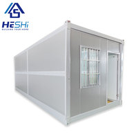 Maison portable préfabriquée en conteneur pliable bon marché Maison mobile pliante préfabriquée 1 chambre à coucher