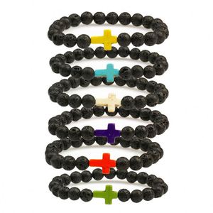 Pulsera de Piedra Natural con Cuentas de Vidrio Coloridas, Amuleto de Protección, Artículo de Alta Rentabilidad, Fabricación Personalizada - Product Image 2