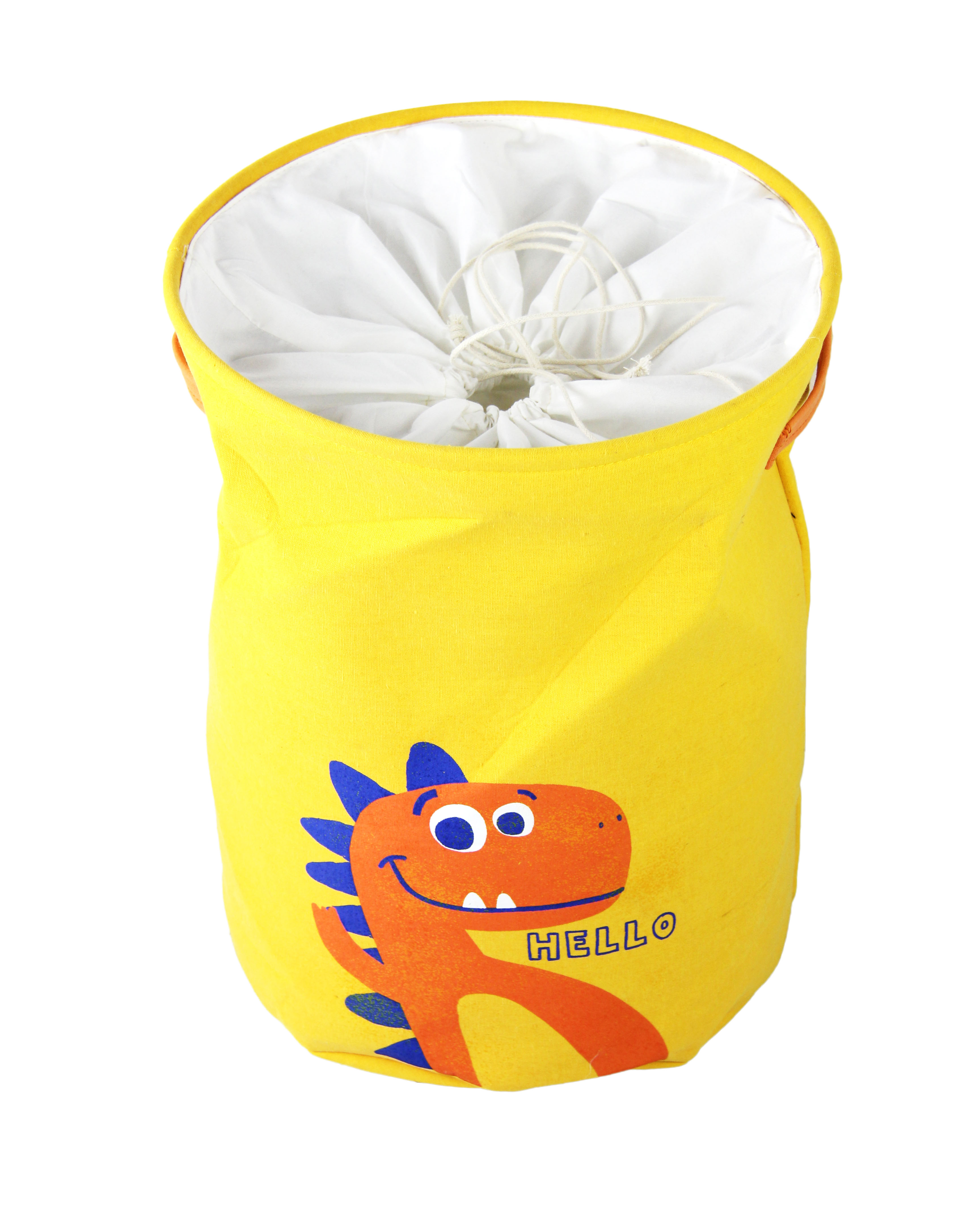 Домашний декор, корзина для хранения детских игрушек, холщовая хлопковая корзина для хранения одежды в виде динозавра