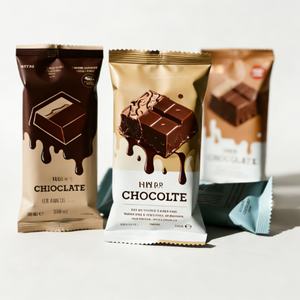 Custom Printed Aluminum Foil Protein Bars Packaging Sachet Bags Food Grade Chocolate /Cereal/Nuts Bar Packing Small Plastic Bags - Product Image 2