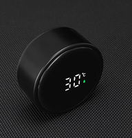 Taza de aislamiento inteligente comercial Pantalla de temperatura táctil LED creativa Cuerpo recto Vasos inteligentes Opciones al por mayor