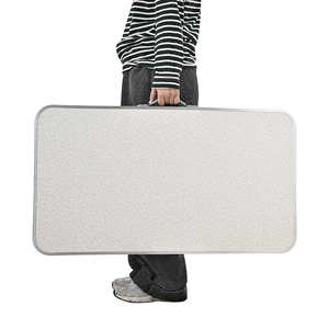<span class=keywords><strong>Table</strong></span> en <span class=keywords><strong>aluminium</strong></span> HISPEED <span class=keywords><strong>extensible</strong></span>, pliable, légère, portable, design moderne, pour l'extérieur, le camping, la plage, le jardin, utilisation en intérieur - Product Image 4