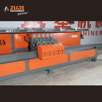 ZUJI Machine de cintrage de barres d'armature CNC automatique à cinq têtes intégrée pour la cintrage de plaques d'étriers en plastique à cinq liaisons