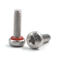 Fabricant Grossiste Usine Personnalisation Pièces de quincaillerie Accessoires métalliques Vis d'étanchéité avec joint torique en caoutchouc