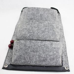 Sacs de culture en feutre écologiques personnalisés, sac à plantes vertical suspendu à 3 poches pour balcon et jardin domestique - Product Image 5