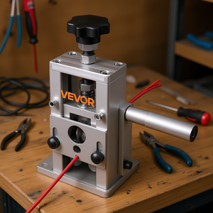 Dénudeur de fils manuel Vevor 0,06-1 pouce en acier inoxydable, machine industrielle de dénudage de fils à entrée frontale et latérale - Product Image 2