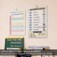 Tableau d'affichage magnétique en métal à faible MOQ, personnalisable avec impression UV, effaçable à sec, pour la maison, le bureau, la famille, affiche métallique